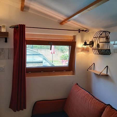 Chalet Charmant Avec Piscine Mercuer Luaran gambar