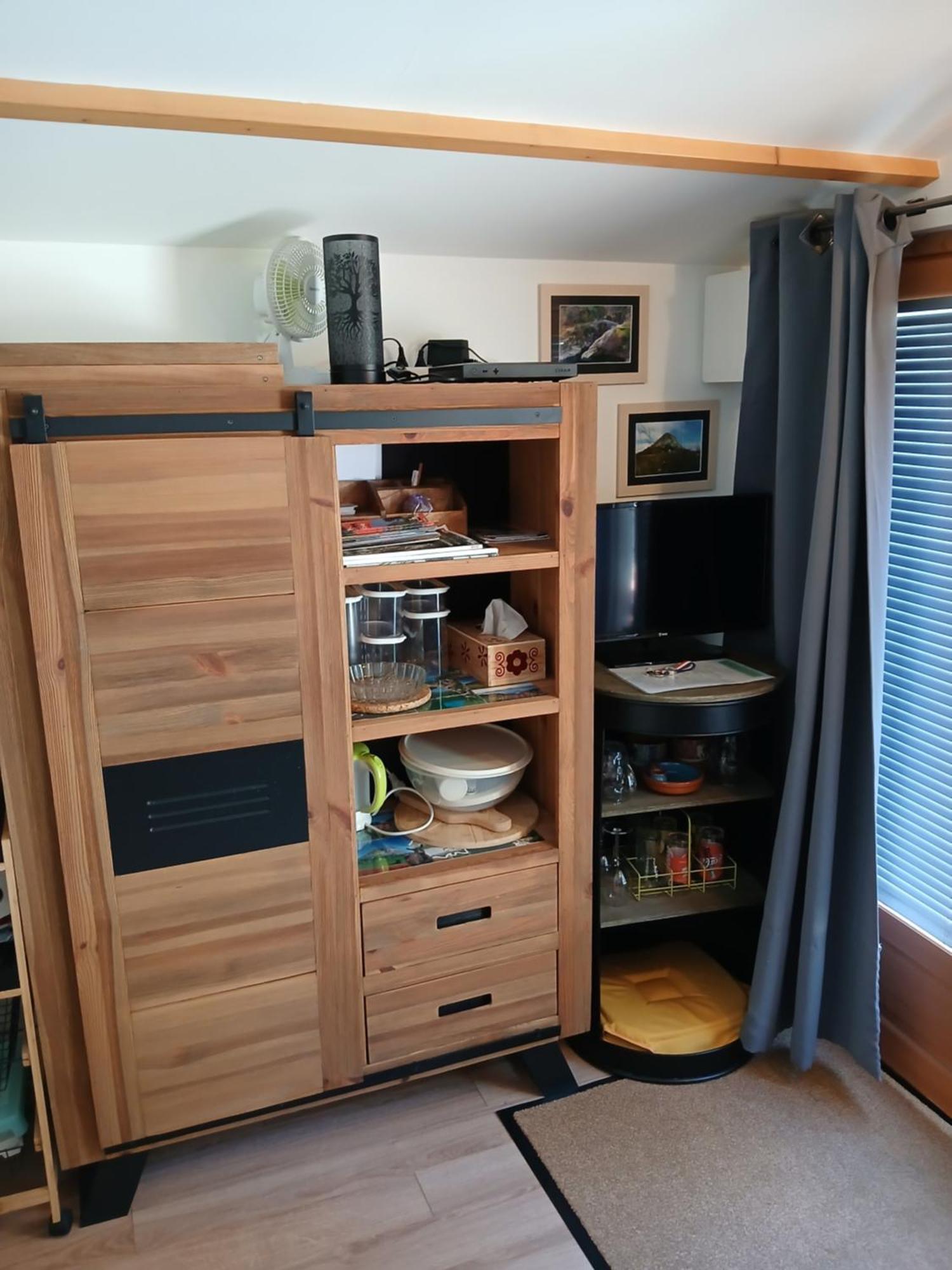 Chalet Charmant Avec Piscine Mercuer Luaran gambar